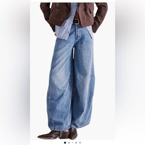 NWT Free People We The Free Westward Demi Jeans in Who Is She